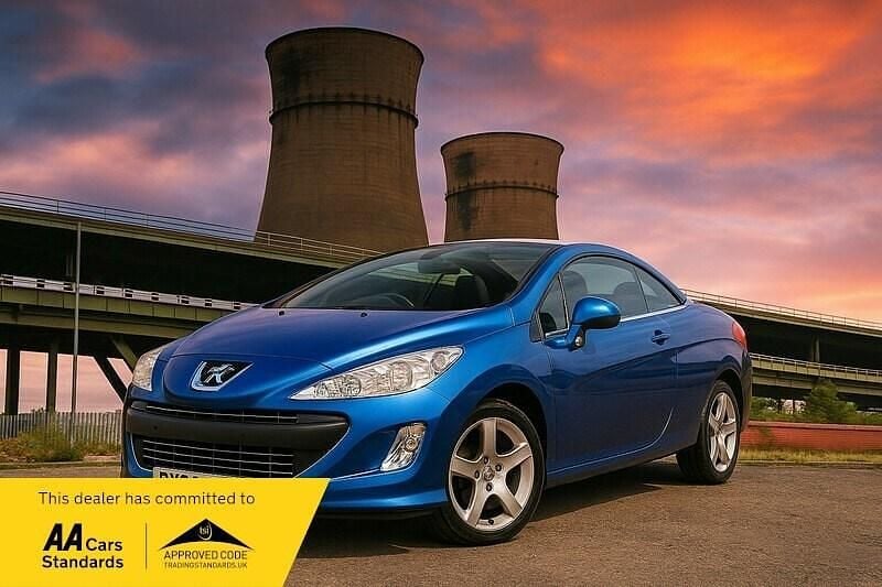 Blue Used 2009 Peugeot 308 CC GT Cabriolet | £1,990 - Image 1/3