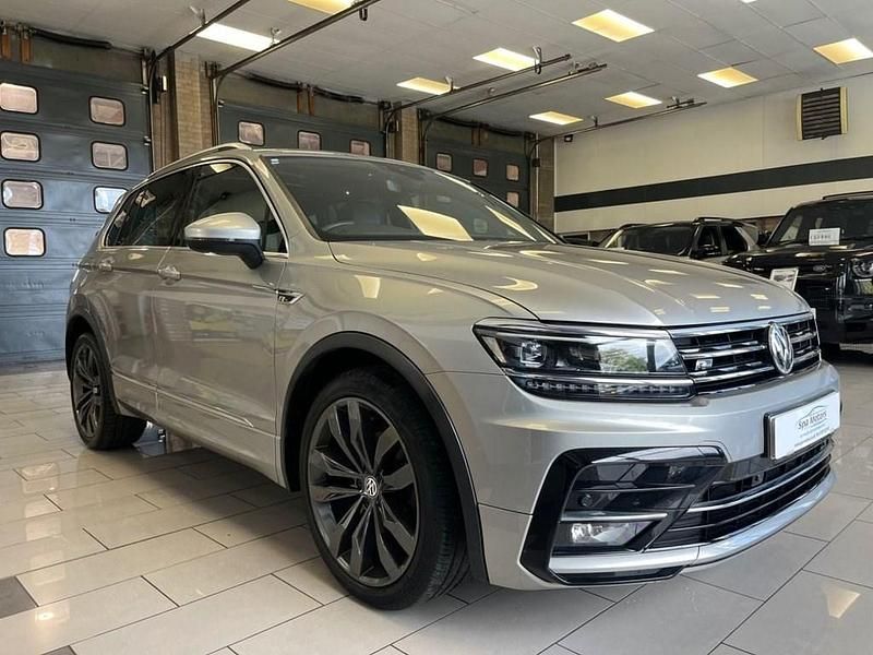 Used VW Tiguan R-line 150 HP (110 kW) 2018 Silver SUV