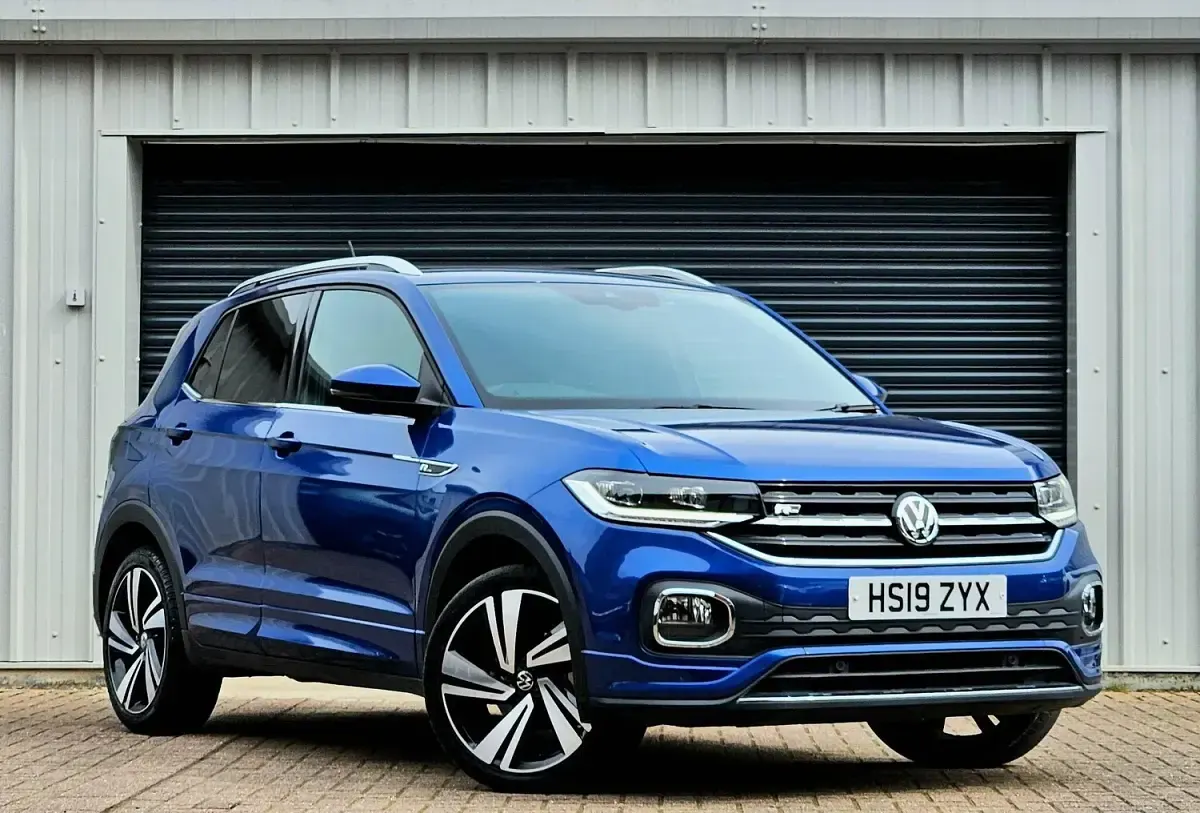 Used VW T-Cross R-line 2019 Blue SUV
