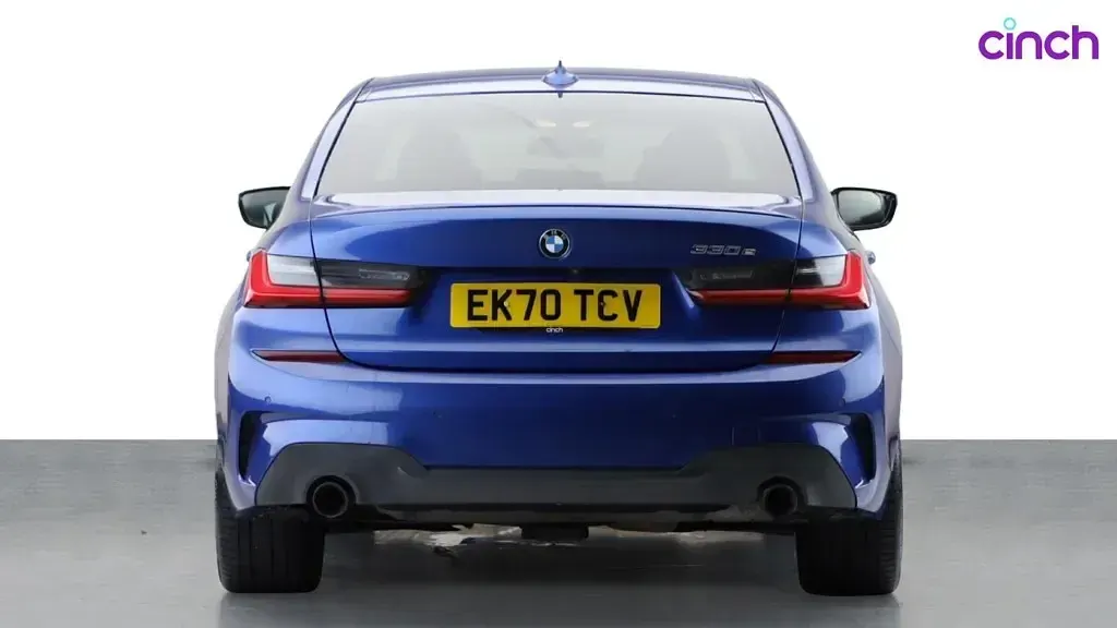 Used BMW 330e M Sport 2020 Blue Sedan