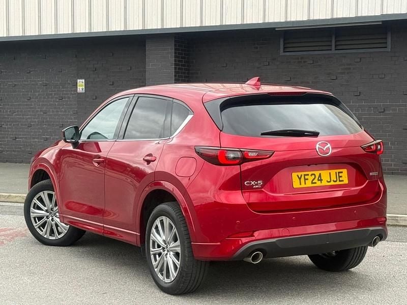 Used Mazda CX-5 Takumi-Line 2024 Red SUV