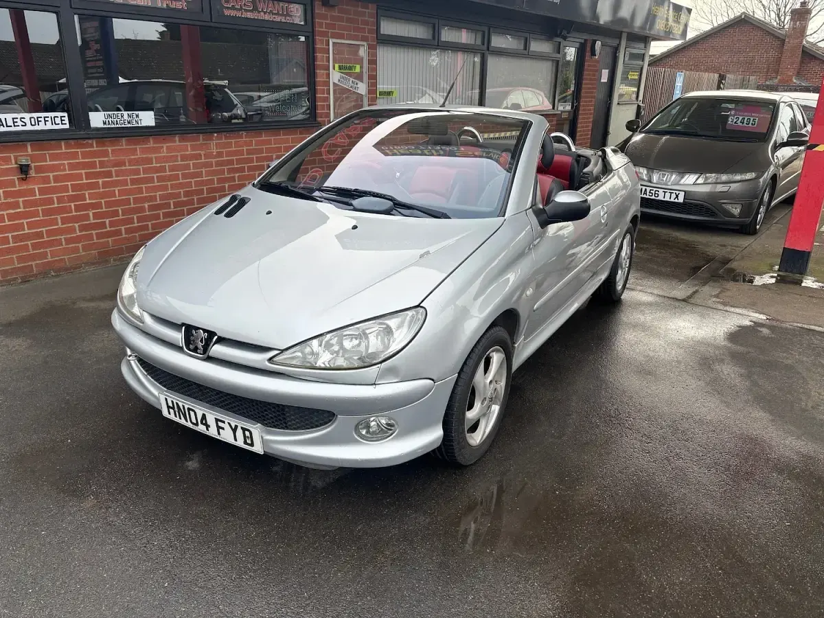 Used Peugeot 206 Allure 2004 Silver Cabriolet