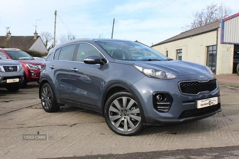 Used Kia Sportage 115 HP (84 kW) 2018 Blue SUV