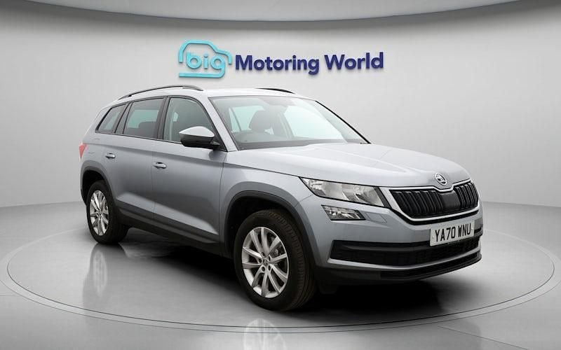 Used Skoda Kodiaq SE 150 HP (110 kW) 2021 Grey SUV