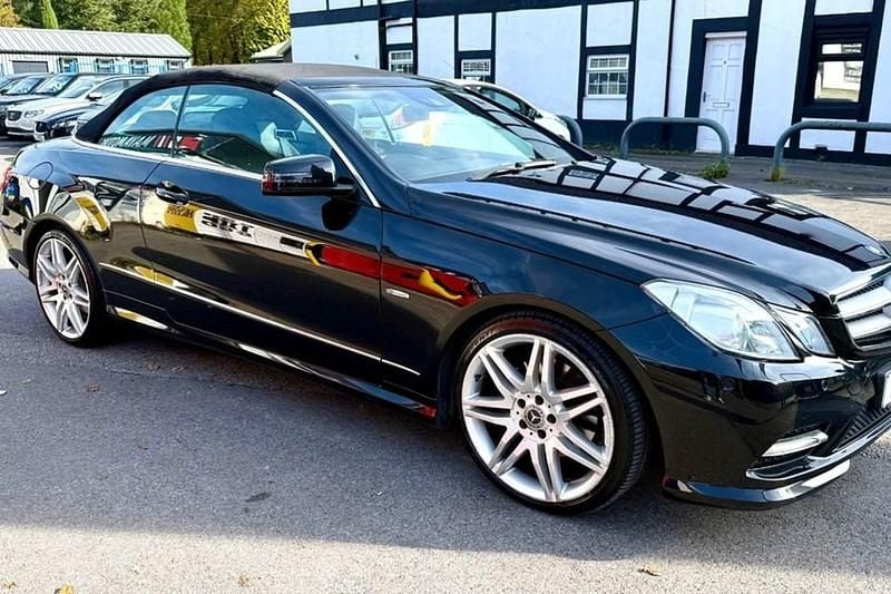 Black Used 2012 Mercedes E350 Cabriolet | £6,995 (Good price) - Image 1/1