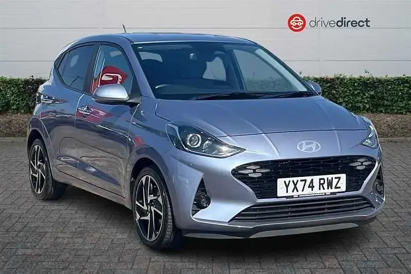 Usado Hyundai i10 Premium 79 HP (58 kW) 2024 Azul Citadino