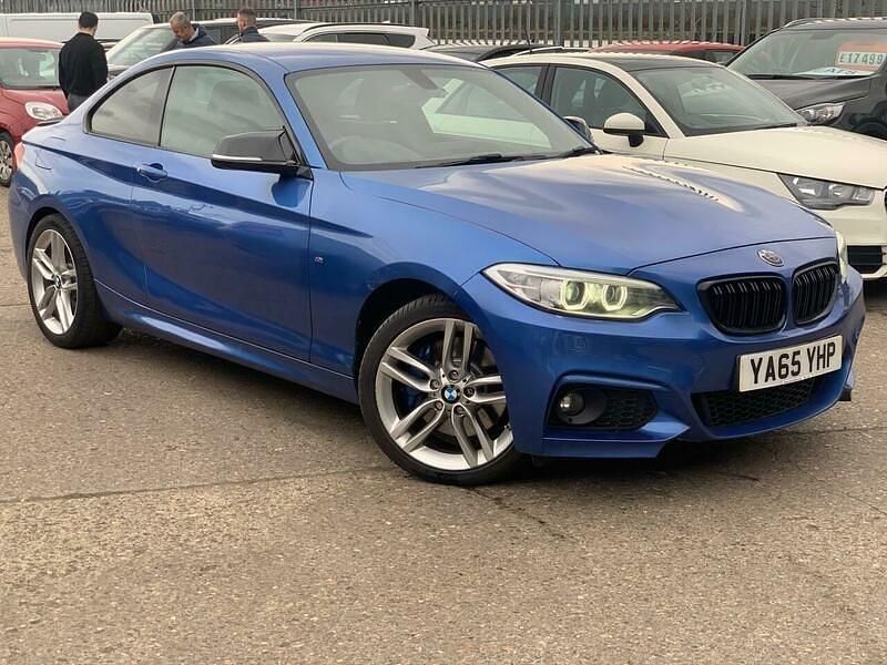Used BMW 218 M Sport 2015 Blue Coupe
