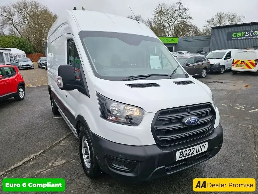 Używany Ford Transit 130 KM (95 kW) 2022 Biały Van
