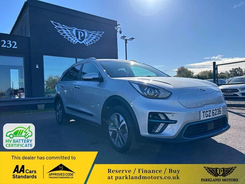 Silver Used 2021 Kia e-Niro 2 SUV | £14,795 (Fair price) - Image 1/4