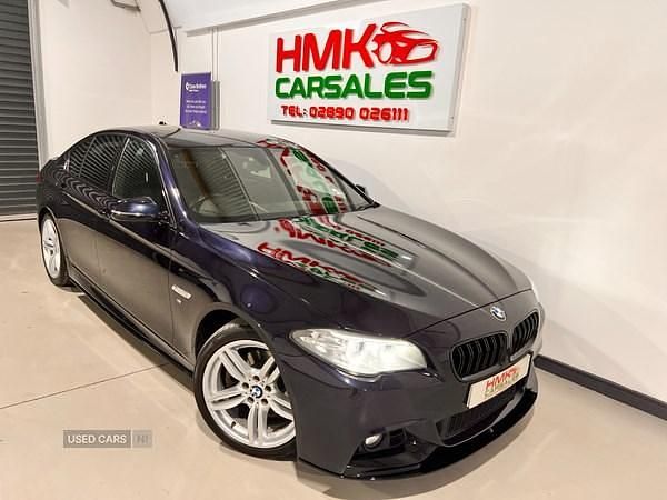 Used BMW 520 M Sport 2014 Black Sedan