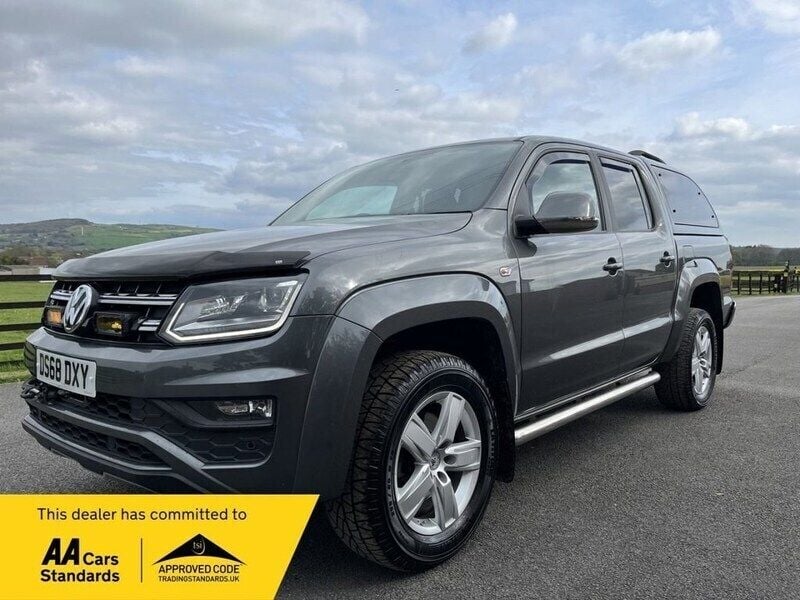 Grey Used 2018 VW Amarok Highline Pickup | £17,995 (Super price) - Image 1/4