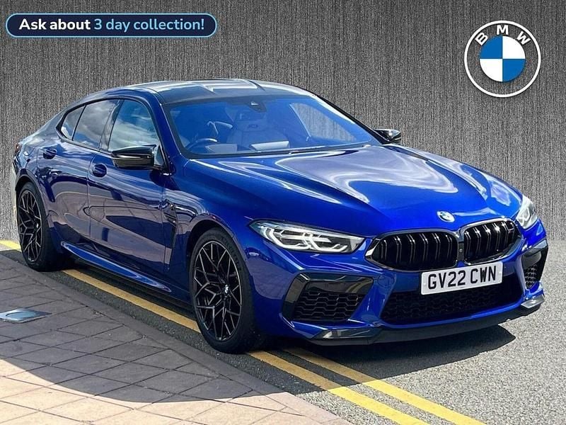 Blue Used 2022 BMW M8 Competition Edition Coupe | £60,439 (Fair price) - Image 1/3