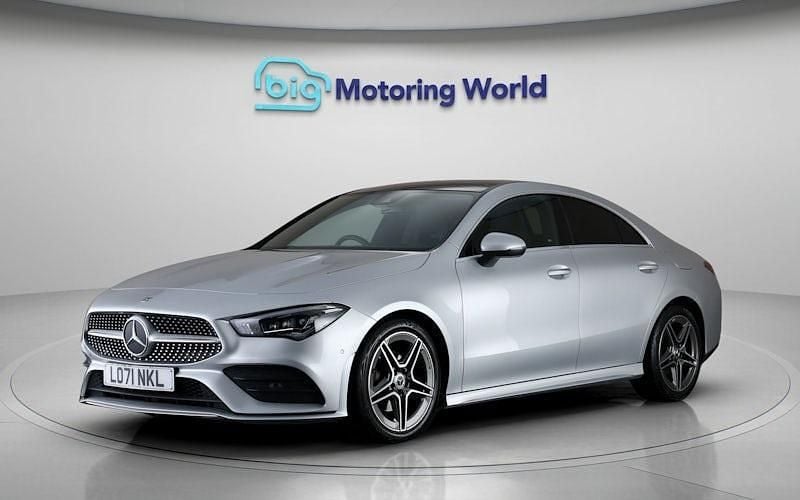 Used Mercedes CLA180 AMG line 136 HP (100 kW) 2022 Silver Sedan