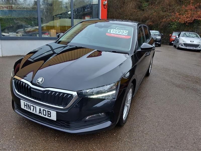 Used Skoda Scala SE L 150 HP (110 kW) 2021 Black Hatchback
