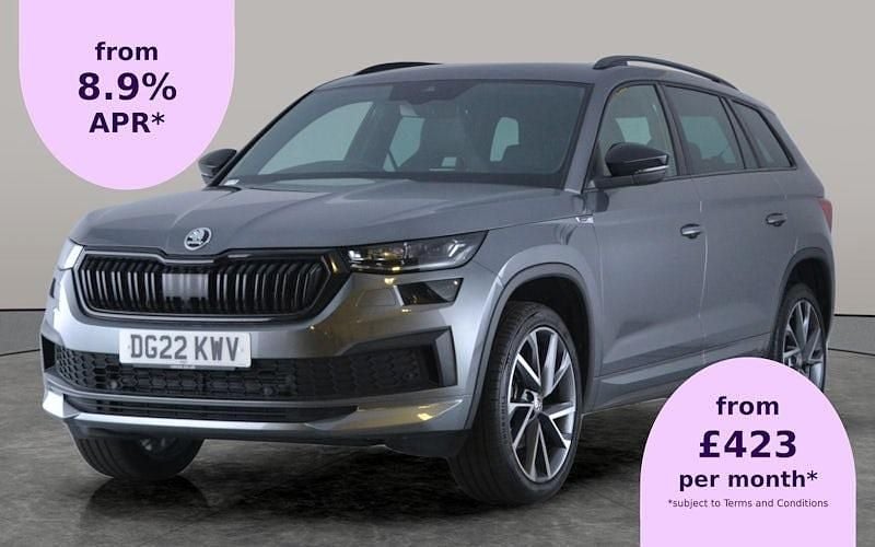 Used 2024 Skoda Kodiaq SportLine SUV | £27,455 (Good price) - Image 1/2