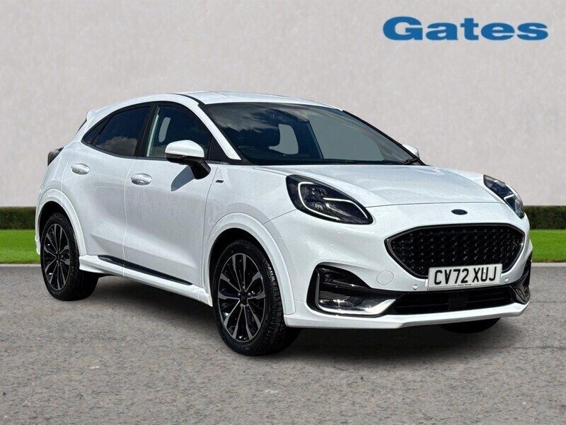 White Used 2022 Ford Puma ST-Line Hatchback | £17,699 (A bit pricey) - Image 1/4