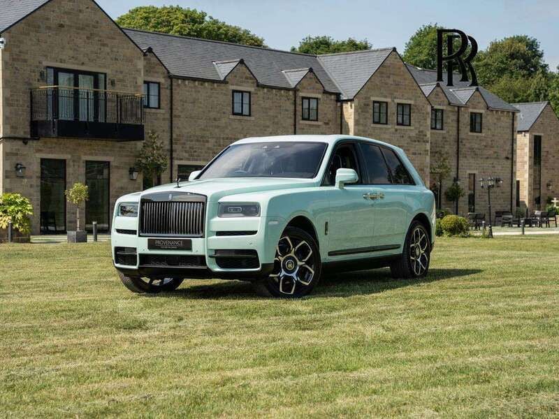 Used Rolls Royce Cullinan 591 HP (434 kW) 2023 Green SUV