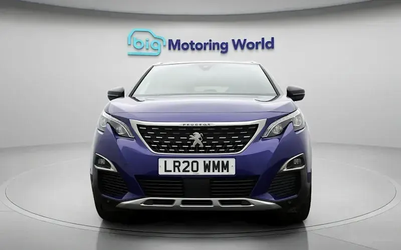 Used Peugeot 3008 GT-line 131 HP (96 kW) 2020 Blue SUV