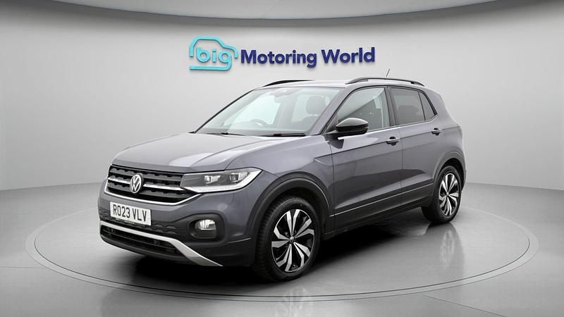 Used VW T-Cross Black Edition 110 HP (80 kW) 2023 Grey SUV