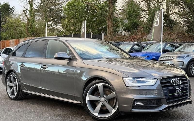 Used Audi A4 Black Edition 177 HP (130 kW) 2013 Grey Estate