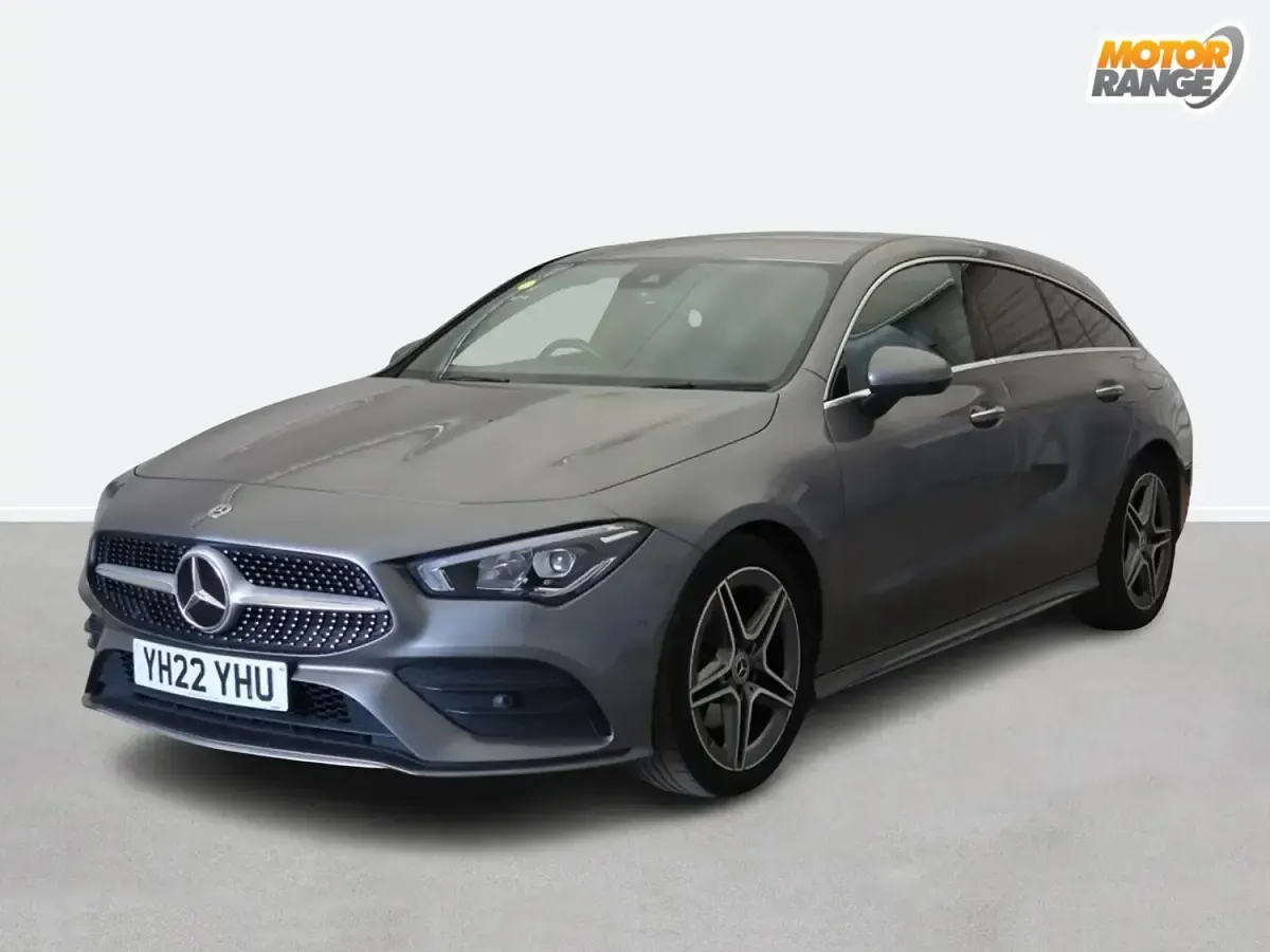 Used Mercedes CLA180 AMG Line Premium 136 HP (100 kW) 2022 Grey Coupe