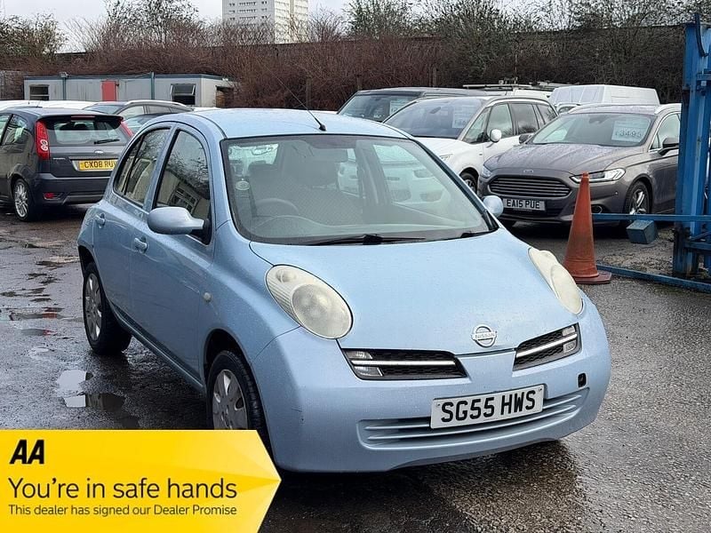 Used Nissan Micra SE 79 HP (58 kW) 2005 Blue Hatchback