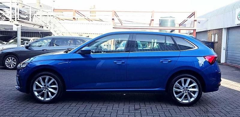 Used Skoda Scala SE L 115 HP (84 kW) 2024 Race blue metallic Hatchback