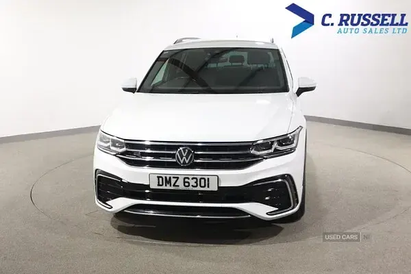 Used VW Tiguan R-line Edition 150 HP (110 kW) 2024 White SUV