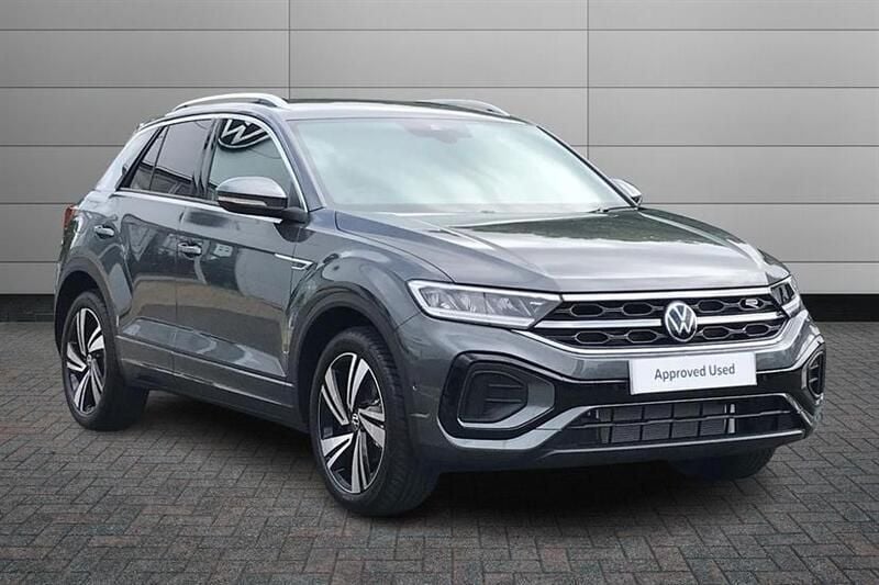 Indium grey New 2025 VW T-Roc R-line SUV | £30,895 (Good price) - Image 1/4