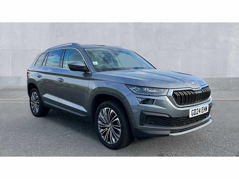 Graphite grey metallic Used 2024 Skoda Kodiaq SE L Executive SUV | £27,990 (Good price) - Image 1/4