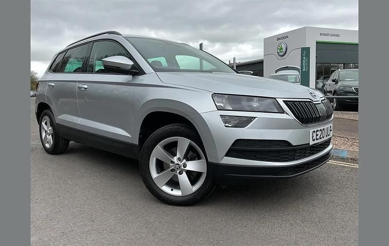 Used Skoda Karoq SE 115 HP (84 kW) 2020 Silver SUV