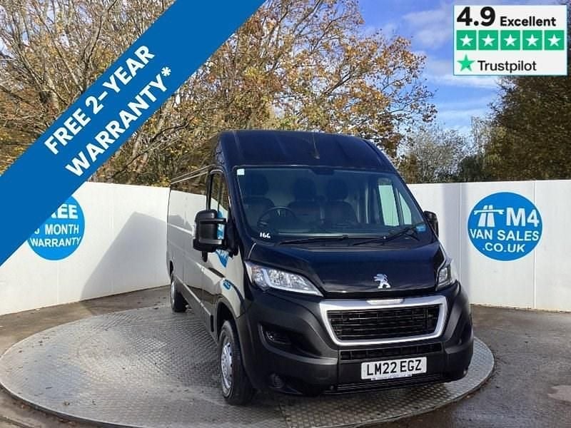 Black Used 2022 Peugeot Boxer Van | £14,995 (Fair price) - Image 1/3
