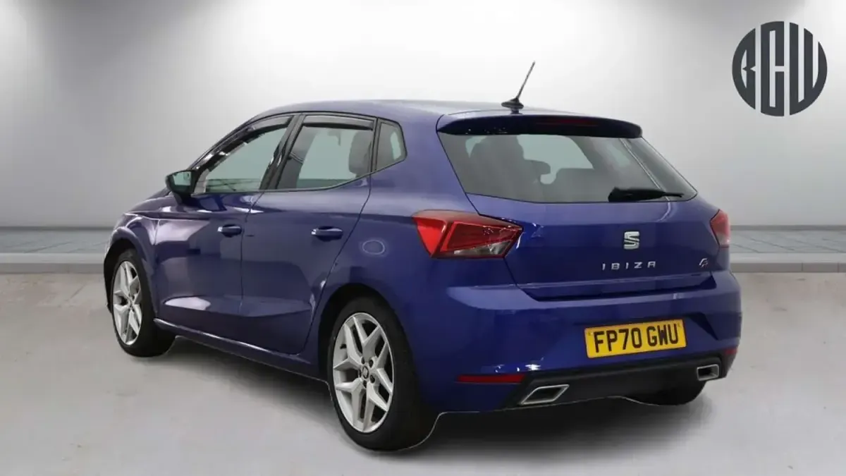 Used Seat Ibiza FR 95 HP (69 kW) 2020 Blue Hatchback