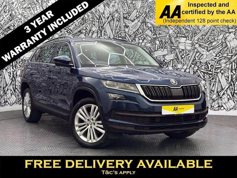 Blue Used 2019 Skoda Kodiaq SE L SUV | £16,395 (Fair price) - Image 1/2