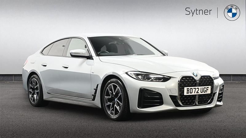 Grey Used 2022 BMW 420 Gran Coupé M Sport Coupe | £26,000 (Good price) - Image 1/4