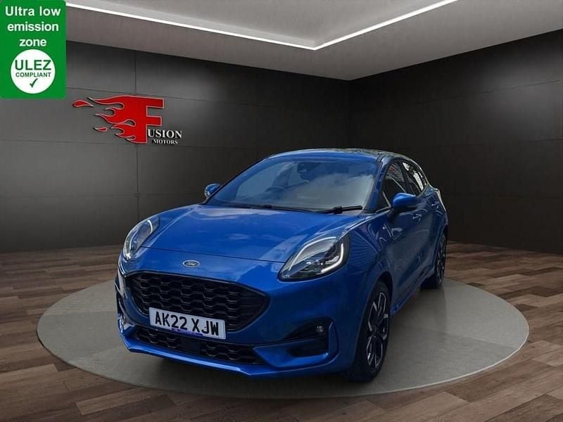 Blue Used 2022 Ford Puma ST-Line X SUV | £15,500 (Good price) - Image 1/4