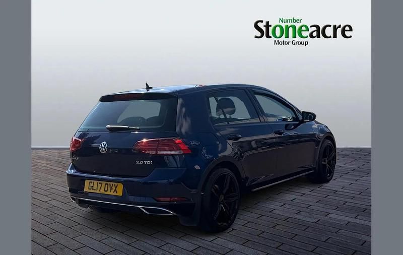 Begagnad VW Golf VII GT 150 HK (110 kW) 2017 Blå Halvkombi