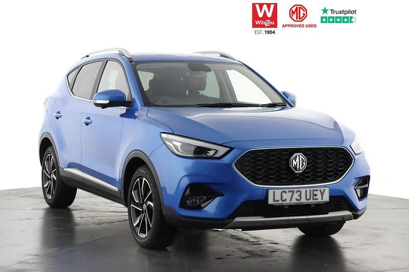 Blue Used 2023 MG ZS Exclusive Sedan | £14,649 (Fair price) - Image 1/4