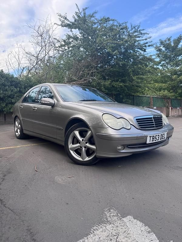 Silver Used 2003 Mercedes C180 Avantgarde Sedan | £1,995 - Image 1/4