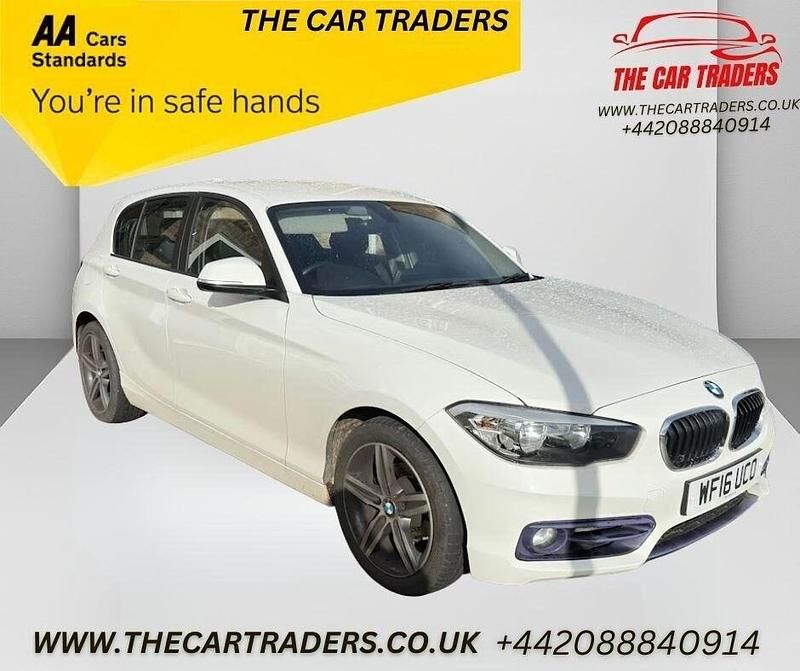 White Used 2016 BMW 118 Sport Line Hatchback | £9,188 (Fair price) - Image 1/4
