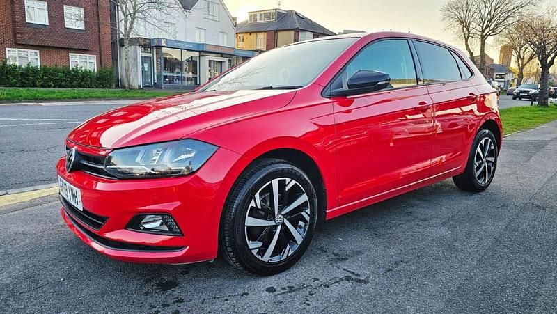 Used VW Polo Beats 95 HP (69 kW) 2019 Red Hatchback