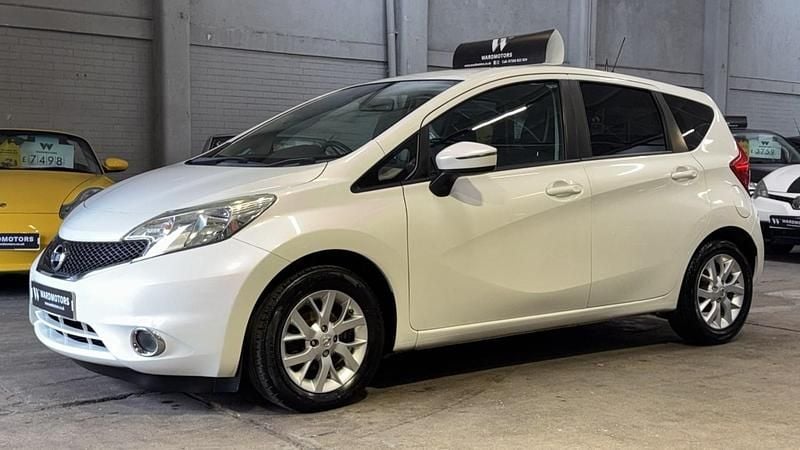 Used Nissan Note Acenta Premium 90 HP (66 kW) 2014 White Hatchback