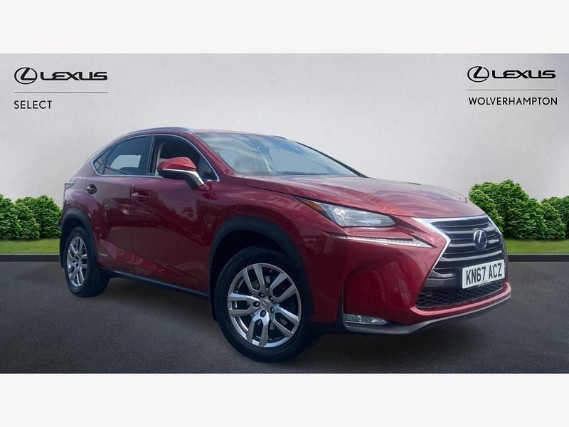 Red Used 2017 Lexus NX300h Luxury Line SUV | £15,399 (Fair price) - Image 1/3