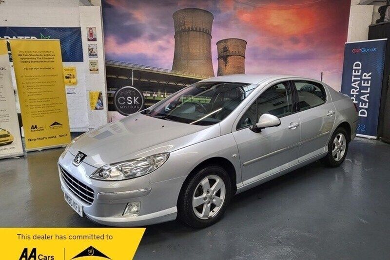 Silver Used 2010 Peugeot 407 Sport Sedan | £2,990 (Fair price) - Image 1/1