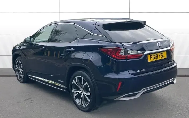 Used Lexus RX450h Luxury Line 313 HP (230 kW) 2018 Blue SUV