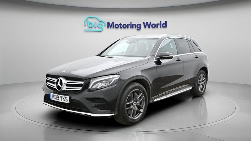 Used Mercedes GLC220 AMG line 170 HP (125 kW) 2018 Black Estate