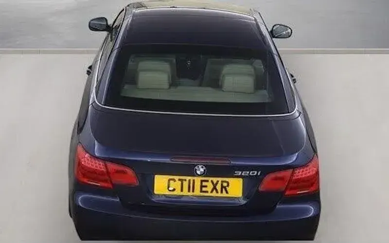 Used BMW 320 Cabriolet Comfort Edition 170 HP (125 kW) 2011 Blue Cabriolet