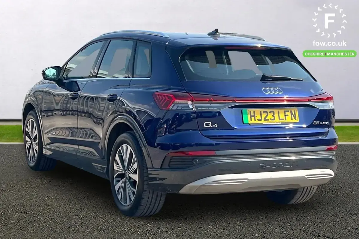 Used Audi Q4 e-tron Sport 125 kW (170 HP) 2022 Blue SUV