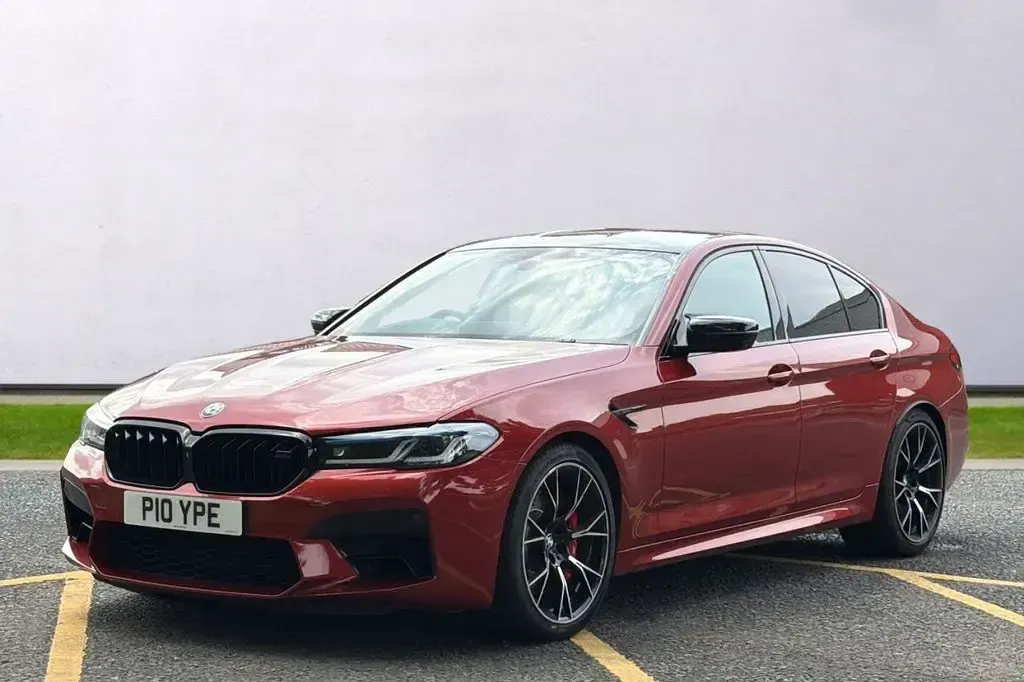 Used BMW M5 Competition Edition 2020 Red Sedan