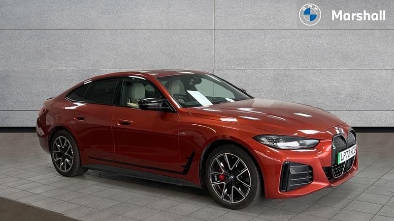 Used BMW i4 Shadowline 400 kW (544 HP) 2023 Sunset orange metallic Sedan